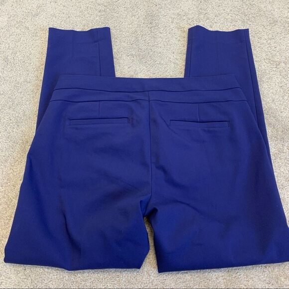 RW&CO blue cigarette slim ankle pants Sz 6 - Picture 3 of 10